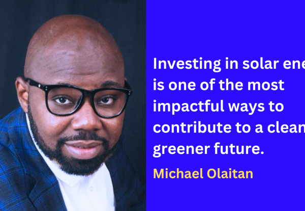 Michael Olaitan on Renewable Energy