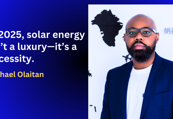 Michael Olaitan on Solar Energy