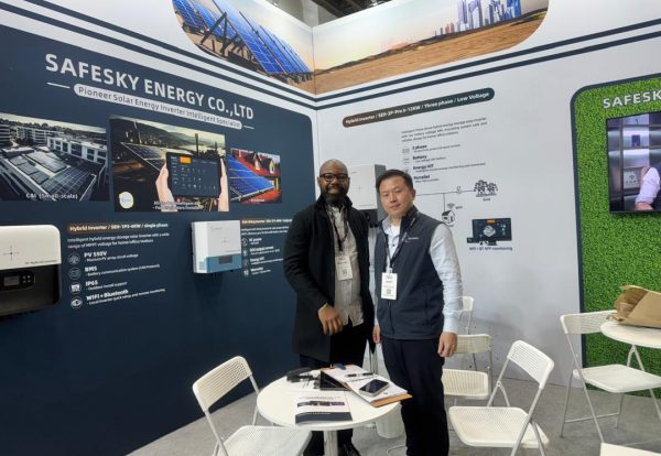 Michael Olaitan at Solar Storage Live UK.